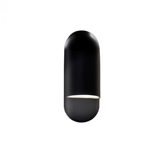 Small ADA Capsule Outdoor Wall Sconce (254|CER-5620W-BLK)
