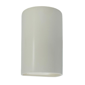 Small Cylinder - Closed Top (Outdoor) (254|CER-0940W-MAT)