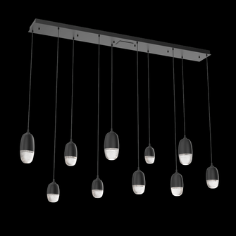 Pebble Linear 9pc Multi-Pendant (1289|PLB0079-09-MB-PC-C01-L3)