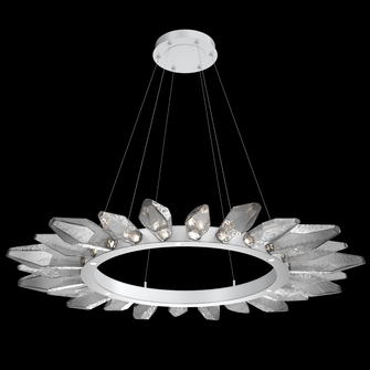 Rock Crystal Radial Ring - 56 (1289|CHB0050-56-CS-CS-CA1-L3)