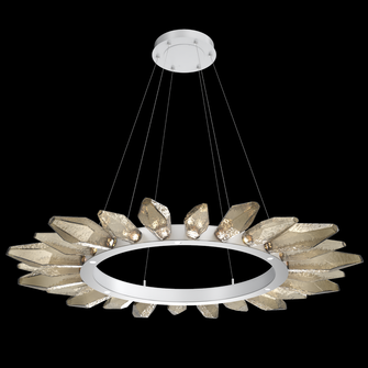 Rock Crystal Radial Ring - 56 (1289|CHB0050-56-CS-CB-CA1-L1)
