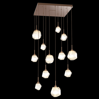 Gem Square 12pc Multi-Pendant (1289|CHB0039-12-BB-A-C01-L3)