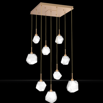 Gem Square 9pc Multi-Pendant (1289|CHB0039-09-NB-C-C01-L3)
