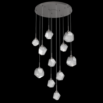 Gem Round 11pc Multi-Pendant (1289|CHB0039-11-GP-S-C01-L1)