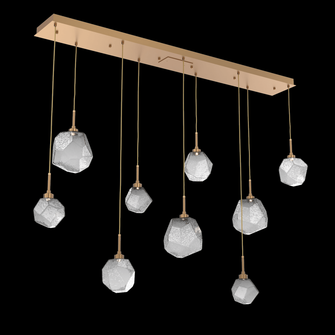 Gem Linear 9pc Multi-Pendant (1289|PLB0039-09-NB-S-C01-L3)