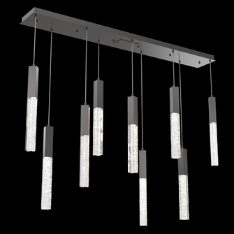 Axis Linear 9pc Multi-Pendant (1289|PLB0060-09-GP-GC-C01-L1)