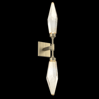 Rock Crystal Double Sconce (1289|IDB0050-02-HB-CA-L3)