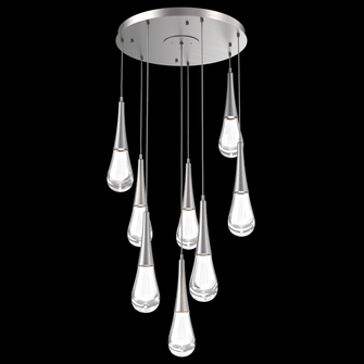 Raindrop Round 8pc Multi-Pendant (1289|CHB0078-08-SN-C-C01-L3)