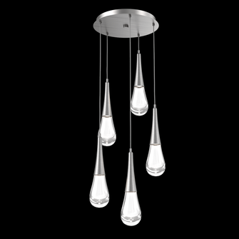 Raindrop Round 5pc Multi-Pendant (1289|CHB0078-05-SN-C-C01-L1)