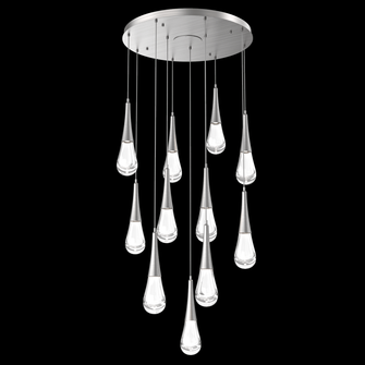 Raindrop Round 11pc Multi-Pendant (1289|CHB0078-11-SN-C-C01-L3)