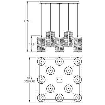 Tempest Square Multi-Port-09 (1289|CHB0013-09-BS-F-C01-L3)