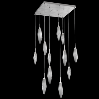Rock Crystal Square 12pc Multi-Pendant (1289|CHB0050-12-SN-CS-C01-L3)