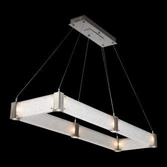 Parallel Rectangular Chandelier - 48-Oil Rubbed Bronze (1289|PLB0042-R1-RB-CG-CA1-L3)