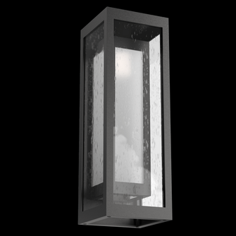 Outdoor Double Box Sconce - 18-Inch (1289|ODB0027-18-AG-F-L2)