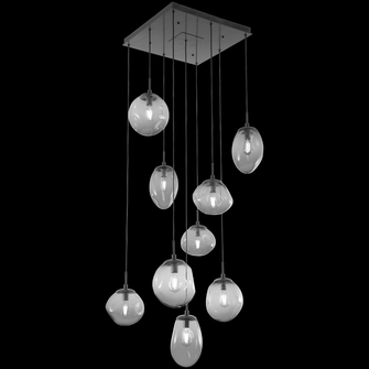 Cosmos Square 12pc Multi-Pendant (Bulb) (1289|CHB0065-12-BS-B-C01-E2)