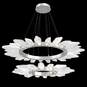 Rock Crystal Two-Tier Radial Ring (1289|CHB0050-2T-BS-CC-CA1-L1)