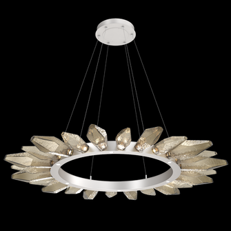 Rock Crystal Radial Ring - 56 (1289|CHB0050-56-BS-CB-CA1-L1)