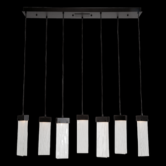 Parallel Glass Linear 7pc Multi-Pendant (1289|PLB0042-07-SN-CG-C01-L1)