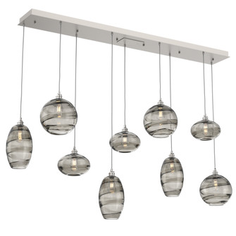 Misto Linear 9pc Multi-Pendant (1289|PLB0048-09-BS-OS-C01-E2)