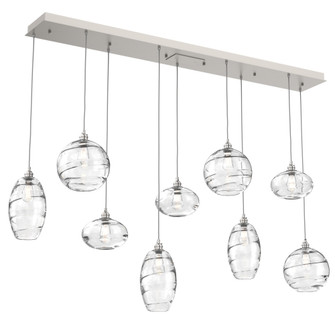 Misto Linear 9pc Multi-Pendant (1289|PLB0048-09-BS-OC-C01-E2)