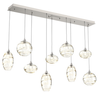 Misto Linear 9pc Multi-Pendant (1289|PLB0048-09-BS-OA-C01-E2)
