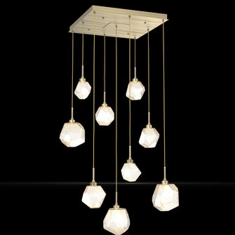 Gem Square 9pc Multi-Pendant (1289|CHB0039-09-HB-A-C01-L3)