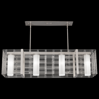 Downtown Mesh Linear Suspension-74-Gilded Brass (1289|PLB0020-74-GB-F-001-L3)