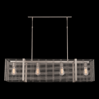 Downtown Mesh Linear Suspension-74-Gilded Brass (1289|PLB0020-74-GB-0-001-E2)