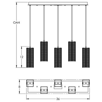 Downtown Mesh Linear Multi-Port-05 (1289|PLB0020-05-MB-0-C01-E2)