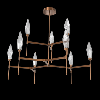 Rock Crystal Round Chandelier-54-Oil Rubbed Bronze (1289|CHB0050-54-RB-CS-001-L1)