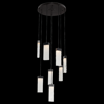 Parallel Glass Round 5pc Multi-Pendant (1289|CHB0042-05-SN-SG-C01-L1)