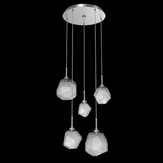 Gem Round 5pc Multi-Pendant (1289|CHB0039-05-SN-S-C01-L1)