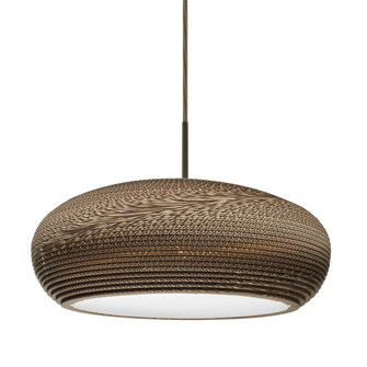 Besa, Venus Cord Pendant, Bronze Finish, 1x9W LED, 15Ft. Cord (127|1JC-VENUS-LED-BR-L)