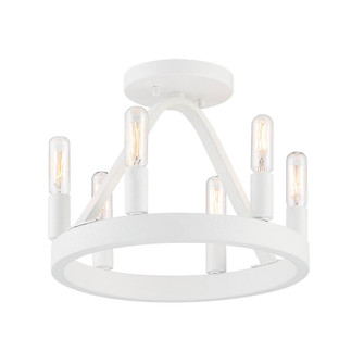 6 Light Semi Flush (21|D254C-SF-MW)