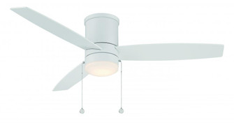 Atlantis Flush Matte White With Luminaire (16|F-073L-MW)