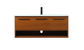 48 Inch Single Bathroom Vanity in Teak (758|VF43548MTK)