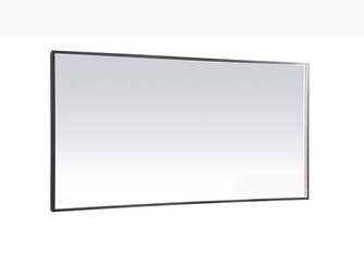 Pier 36x72 inch LED mirror with adjustable color temperature 3000K/4200K/6400K in black (758|MRE63672BK)