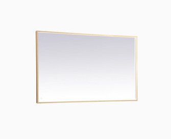 Pier 36x60 Inch LED Mirror with Adjustable Color Temperature 3000k/4200k/6400k in Brass (758|MRE63660BR)