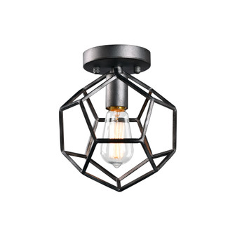 Geometry Series Rusty Black Ceiling Mount (3605|X54601RB)