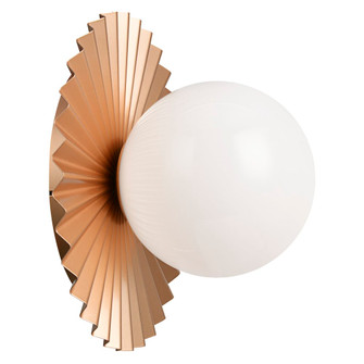 Modern Ruff Matte Gold Wall Sconce / Ceiling Mount (3605|WX83111MGOP)