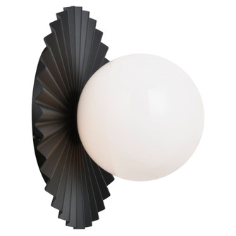 Modern Ruff Wall Sconce/Ceiling Mount (3605|WX83111BKOP)