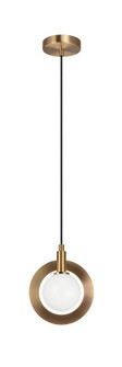 Astro Aged Gold Brass Pendant (3605|C80701AGOP)