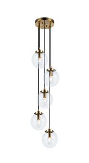 The Bougie Aged Gold Brass Pendant (3605|C63005AGCL)