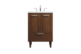 24 inch bathroom vanity in Walnut (758|VF47024MWT)
