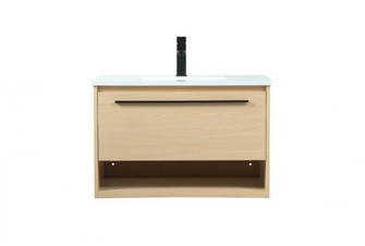 30 inch Single bathroom vanity in maple (758|VF43530MMP)