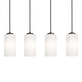 Leo 36'' 4 Light Linear Pendant - BK (1|LEOP04MBBKLNR4)