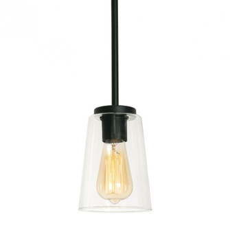 Joanna 1 Light Pendant 120V - Black (1|JNNP05MBBK)