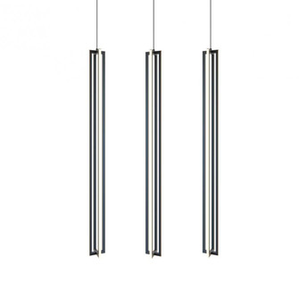Cass 36'' 3 Light Large Linear Pendant- BK (1|CSSP48L30D1BKLNR3)