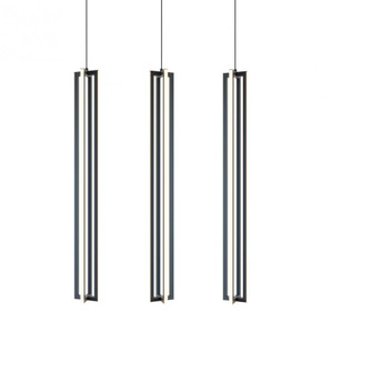 Cass 36'' 3 Light Medium Linear Pendant- BK (1|CSSP36L30D1BKLNR3)