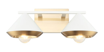 Velax White Wall Sconce (3605|S06802WHAG)
